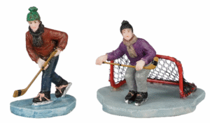Playing ice hockey team 2 pieces – l7xw7xh5,5cm Luville Playing ice hockey team 2 pieces - l7xw7xh5,5cm Luville